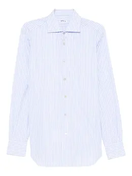 Kiton: Рубашка в полоску 