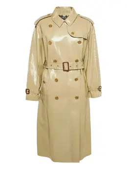 Burberry Pre-Owned: Бежевое пальто 