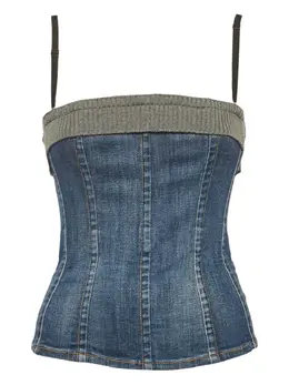 Dolce & Gabbana Pre-Owned: Джинсовый топ 