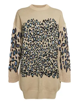 Kenzo Pre-Owned: Платье с леопардовым принтом 