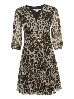 DVF Diane von Furstenberg: Шёлковое платье 