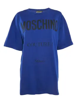 Moschino Pre-Owned: Хлопковая футболка 