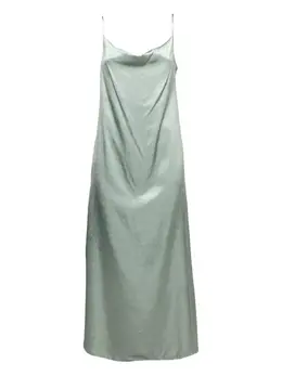 Max Mara: Атласное платье 