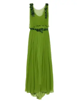 Alberta Ferretti: Шёлковое платье 