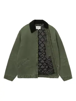 Carhartt WIP: Чёрная куртка  OG Detroit
