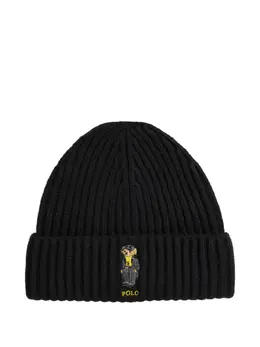 Polo Ralph Lauren: Чёрная шапка 