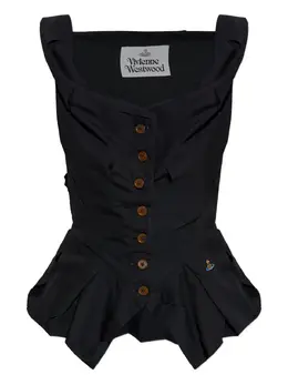 Vivienne Westwood: Чёрный топ  Orb