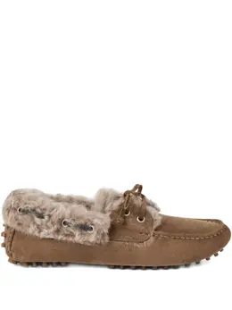 Brunello Cucinelli: Светлые лоферы 