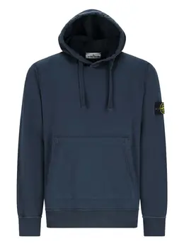 Stone Island: Голубая толстовка 