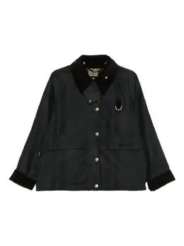 Barbour: Зелёная куртка 