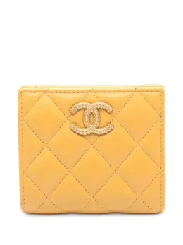 CHANEL Pre-Owned: Жёлтый кошелёк 