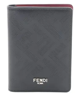Fendi Pre-Owned: Чёрный картхолдер 