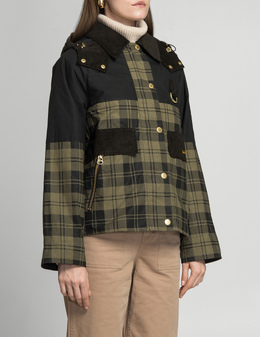 BARBOUR: Куртка цвета хаки 