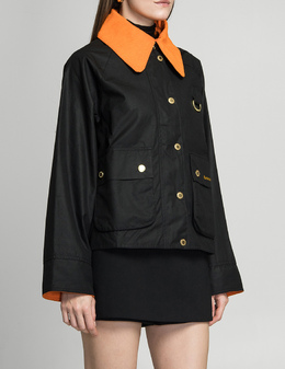 BARBOUR: Чёрная куртка 