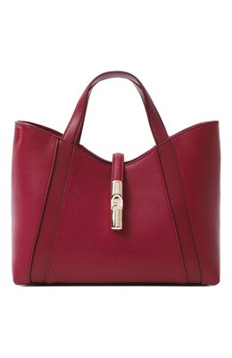 Furla: Бордовая сумка 