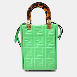 Fendi: Зелені сумки через плече  Sunshine