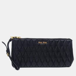 Miu Miu: Чёрный клатч 