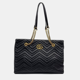Gucci: Чёрная сумка 