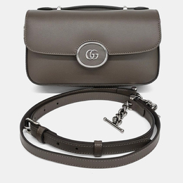 Gucci: Коричневая сумка  GG