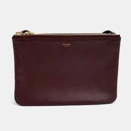 Celine: Бордовая сумка 