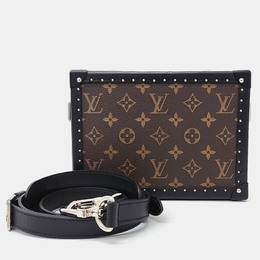 Louis Vuitton: Коричневый клатч 