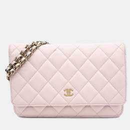 Chanel: Розовая сумка через плечо 