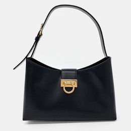 Salvatore Ferragamo: Чёрная сумка  Trifolio