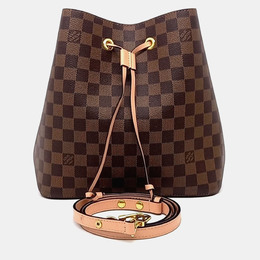 Louis Vuitton: Коричневая сумка 