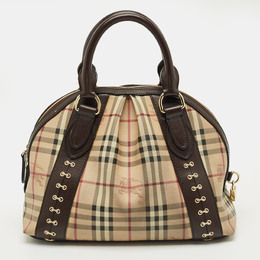 Burberry: Коричневая сумка 