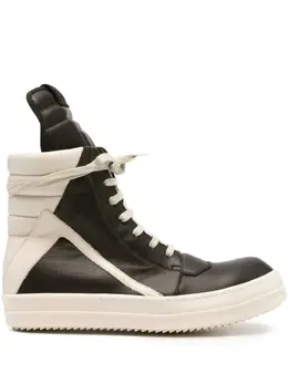 Rick Owens: Чёрные кроссовки  Geobasket