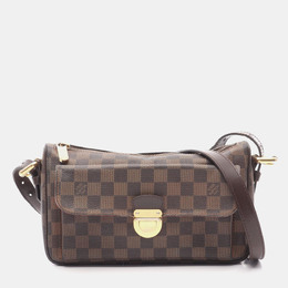 Louis Vuitton: Коричневая сумка 
