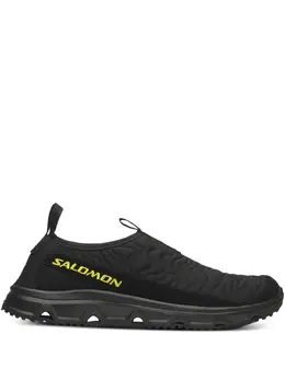 Salomon: Чёрные мокасины 
