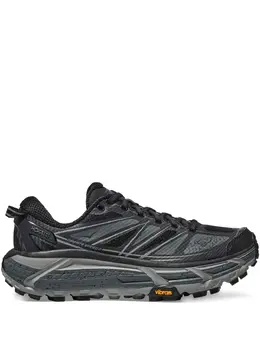 HOKA: Чёрные кроссовки 
