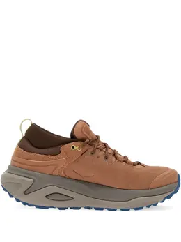 HOKA: Коричневые кроссовки 
