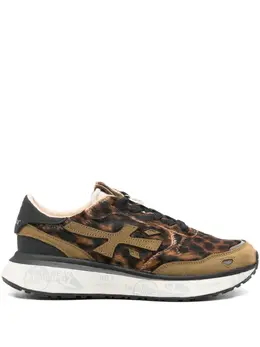 Premiata: Коричневые кроссовки 