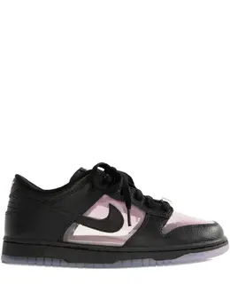 Nike: Чёрные кроссовки  Dunk Low Retro