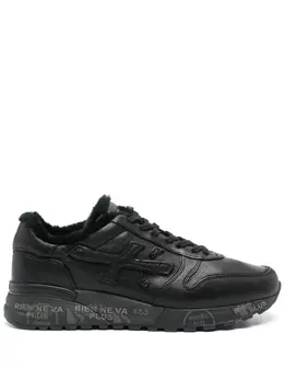 Premiata: Чёрные кроссовки  Mick
