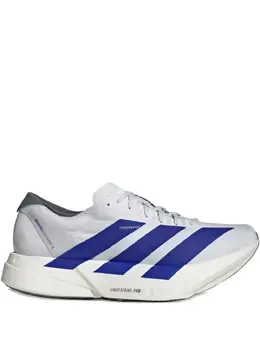 adidas: Голубые кроссовки  Adizero Adios