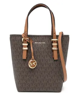 Michael Kors: Коричневая сумка-шоппер 