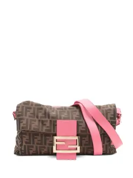 Fendi Pre-Owned: Розовая сумка 