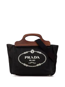 Prada Pre-Owned: Чёрная сумка 