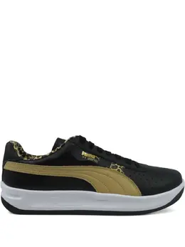 PUMA: Чёрные кроссовки 