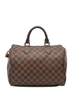 Louis Vuitton Pre-Owned: Коричневая сумка 