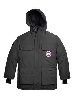 Canada Goose: Чёрный пуховик  Expedition