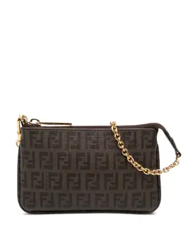 Fendi Pre-Owned: Коричневая сумка 