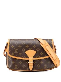 Louis Vuitton Pre-Owned: Коричневая сумка через плечо 