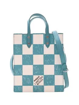 Louis Vuitton Pre-Owned: Голубая сумка 