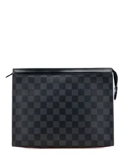 Louis Vuitton Pre-Owned: Серый клатч 