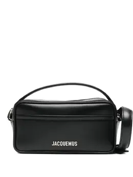 Jacquemus: Чёрная сумка 