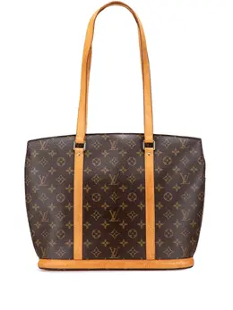 Louis Vuitton Pre-Owned: Коричневая сумка-шоппер 
